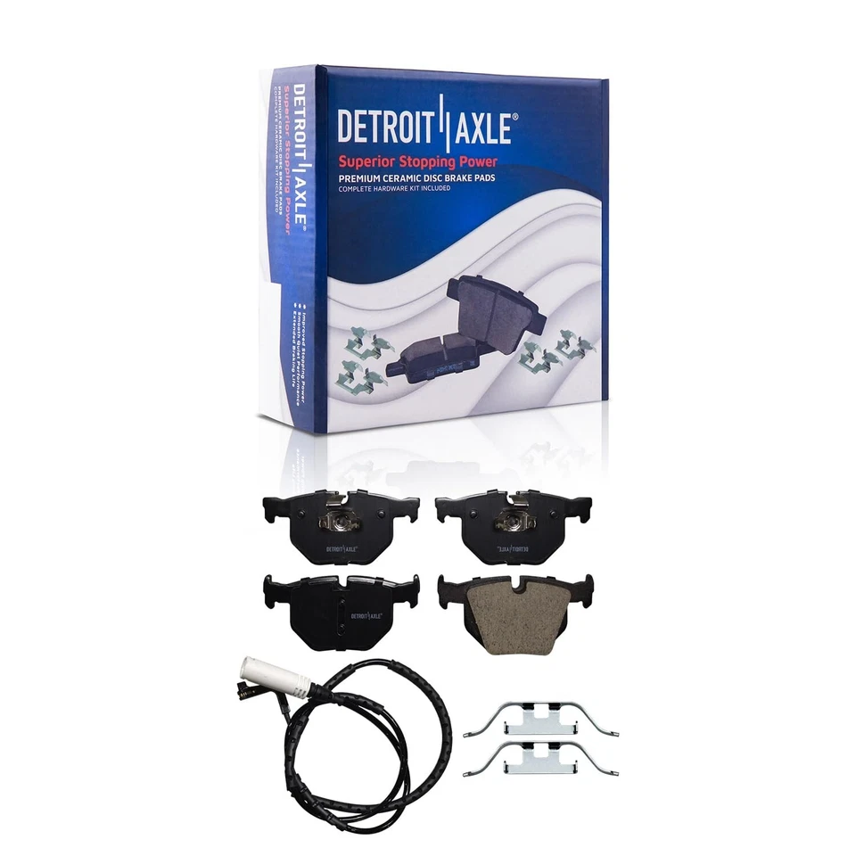 Pastillas de freno rotores traseros perforados de 13,23"" para BMW 335i xDrive 335xi 335is 335d X1 Foto 4 de 4