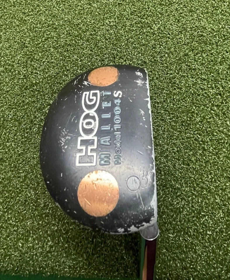 HOG Mallet Model 1004s Putter / RH / Steel ~34.5" / Good Grip / jj8400 - Image 4 of 4