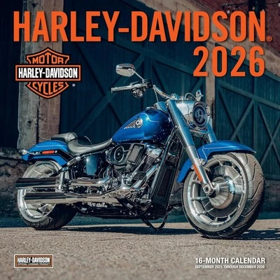2026 Calendar Harley-Davidson Motorcycles 12" Bagger Chopper Cruiser Biker SALE