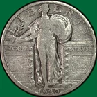 1930 Standing Liberty Quarter Choice Fine F+ Coin #38231