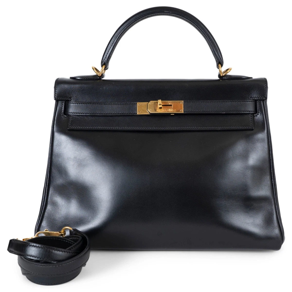 HERMÈS Kelly Box Leather Exterior Bags & Handbags for Women for