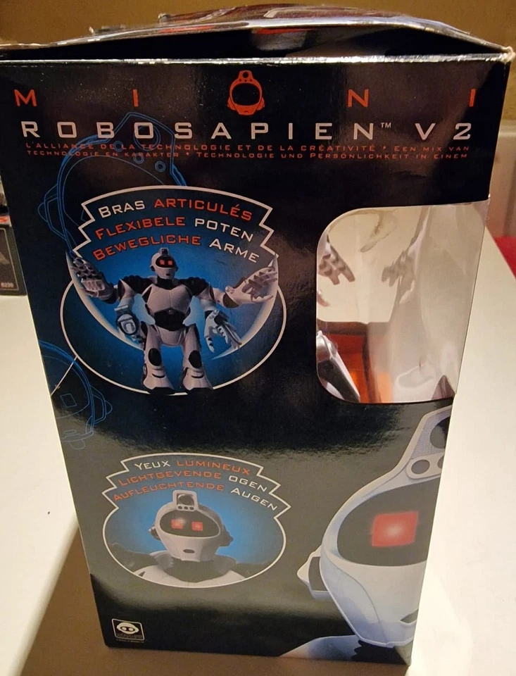 WowWee  8191 Mini Robosapien V2 Roboter 2005 23cm  Neuwertig  Mini Electronic 9" - Bild 3 von 3