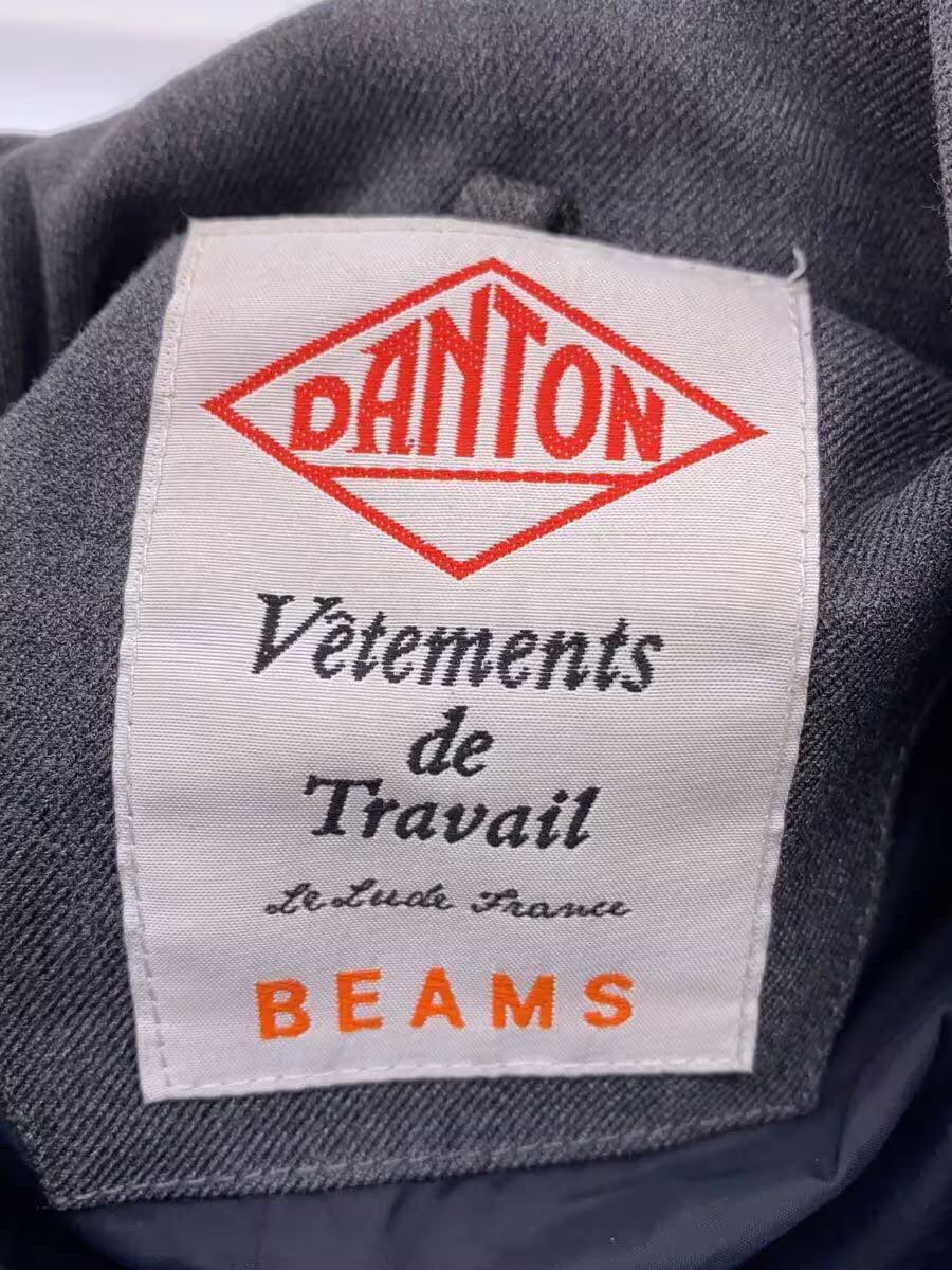 DANTON BEAMS Exclusive Down Jacket Polyester GRY … - image 3