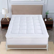 4" Mattress Topper Twin King Full Queen Comfortable Firm Mattress Bed Topper