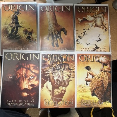Wolverine: ORIGIN #1-6 Complete Set (Marvel Comic 2001) Jenkins Kubert