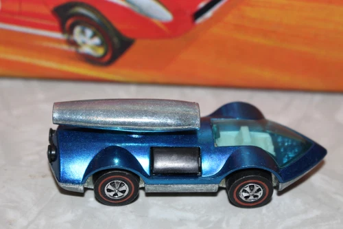 Vintage Hot Wheels Redline 1970 Rocket Bye Baby White Interior HK-Very NICE*****
