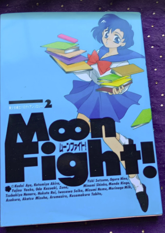 Sailor Moon Doujin "Moon Fight Vol.2" Vintage Doujinshi  1993 [Rare]