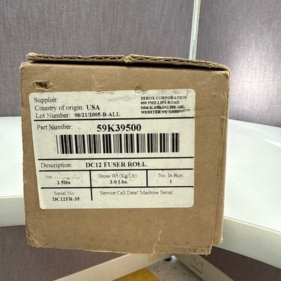 Fuser Heat Roller (pd Brand, 59K39500) for Xerox  DC12 style