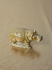 Vintage Wade Whimsies hippo figurine