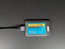 Vintage Dayna CommuniCard PCMCIA Ethernet LAN Adapter with adapter PC ENet W926