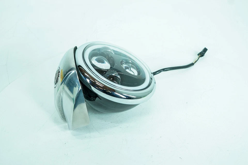 11 Harley Sportster Super XL883L OEM Faro Faro Faro Luz Lámpara LED 1390 Foto 4 de 4