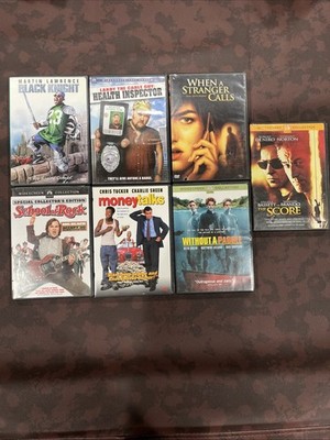 DVD Lot Black Knight Health Inspector School Of Rock Money Talks Without Paddle