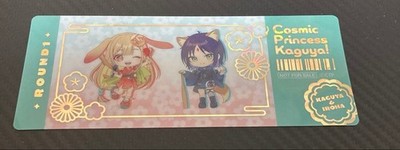 Cosmic Princess Kaguya! Round1 Foil-stamped Ticket-Style Clear Card Kaguya Iroha