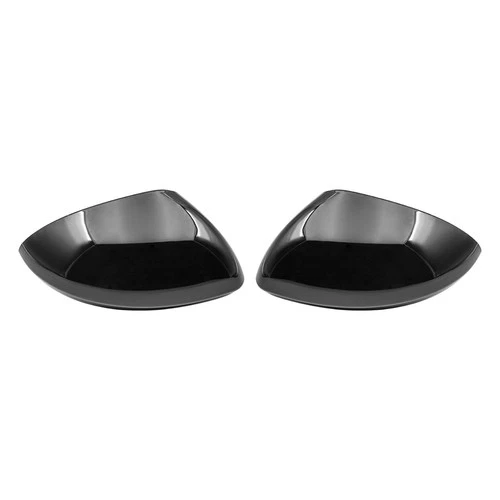 Pair Gloss Black Side Wing Mirror Cover Cap For 2019 - 2025 Nissan Altima
