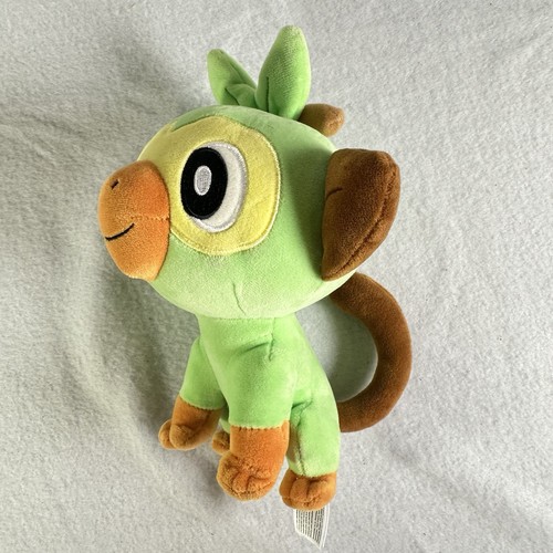 Set Of 2 Pokémon Sword Shield Sobble & Grookey Nintendo 8” Plush Doll Stuffed - Picture 3 of 17