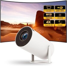 Mini Proiettore WiFi Bluetooth 5.2 Android 1080P Full HD Portatile Home Cinema