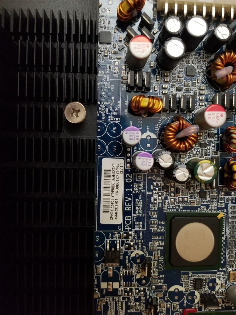 HP Z800 Workstation Motherboard 591182-001 460838-003 + 2x Xeon