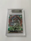 Jerry Rice 2023 Panini Green Mosaic  Signed Cut Sticker Beckett Slab Sf 49ers