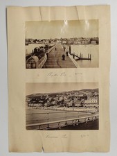 4 Isle Of Wight Views Ryde Ventnor Piers Sandown Church c1890s VTG Photo