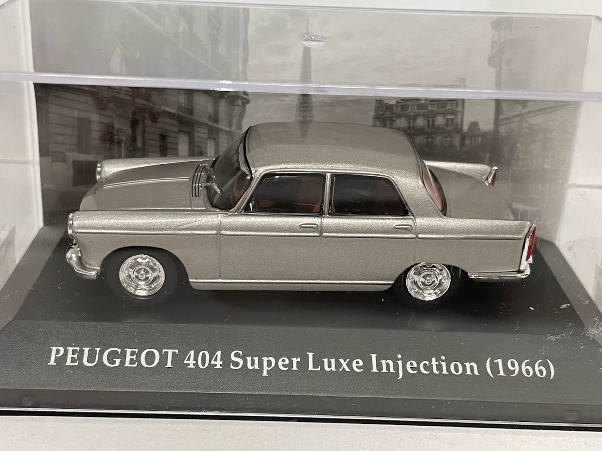 Peugeot 404 Super Luxe Injection 1966 1:43 Ixo Hachette