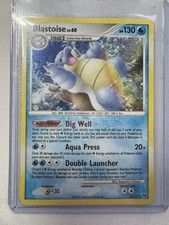 Pokémon Blastoise Platinum Holo Rare 130 HP English 2/127 2009 Card on eBay