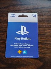 $25 Sony PlayStation Store Gift Card