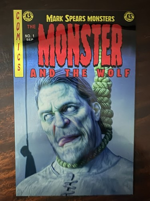 #ad #ad MARK SPEARS THE MONSTER AND THE WOLF #1 METAL COVER Kickstarter 15 77 Signed $325.00