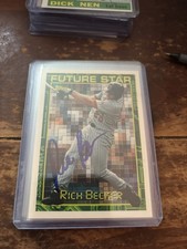 1994 Topps - Future Star Rich Becker #71 Autograph