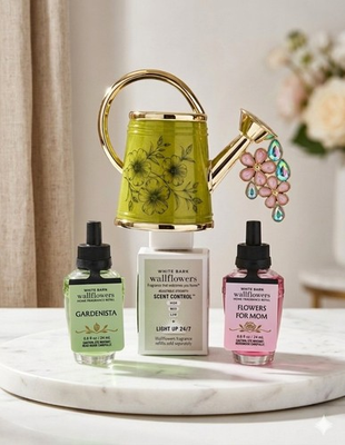 #ad #ad *NEW RELEASE* Bath amp; Body Works Gemmed Watering Can Wallflower Plug in 2026 $39.99