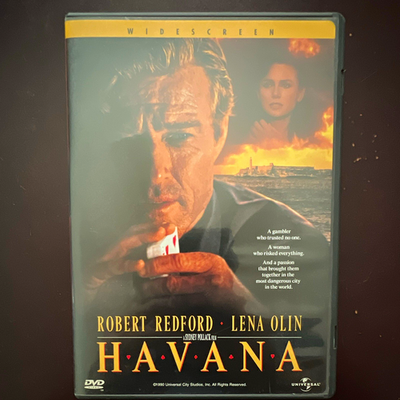 #ad Havana DVD Widescreen R Robert Redford Lena Olin Sydney Pollack $2.03