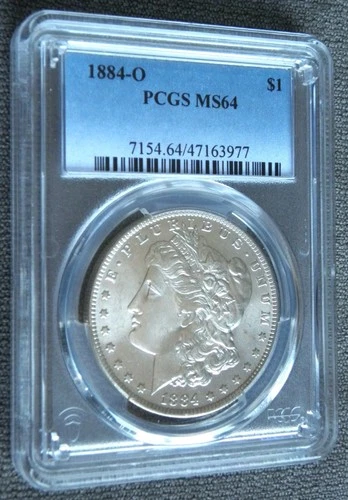 1884 O Morgan Silver Dollar ~ PCGS MS 64 ~ A Nice Coin.
