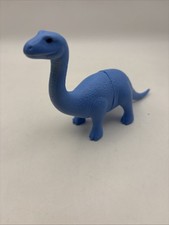 Dinosaur figure Brachiosaurus blue kids toy