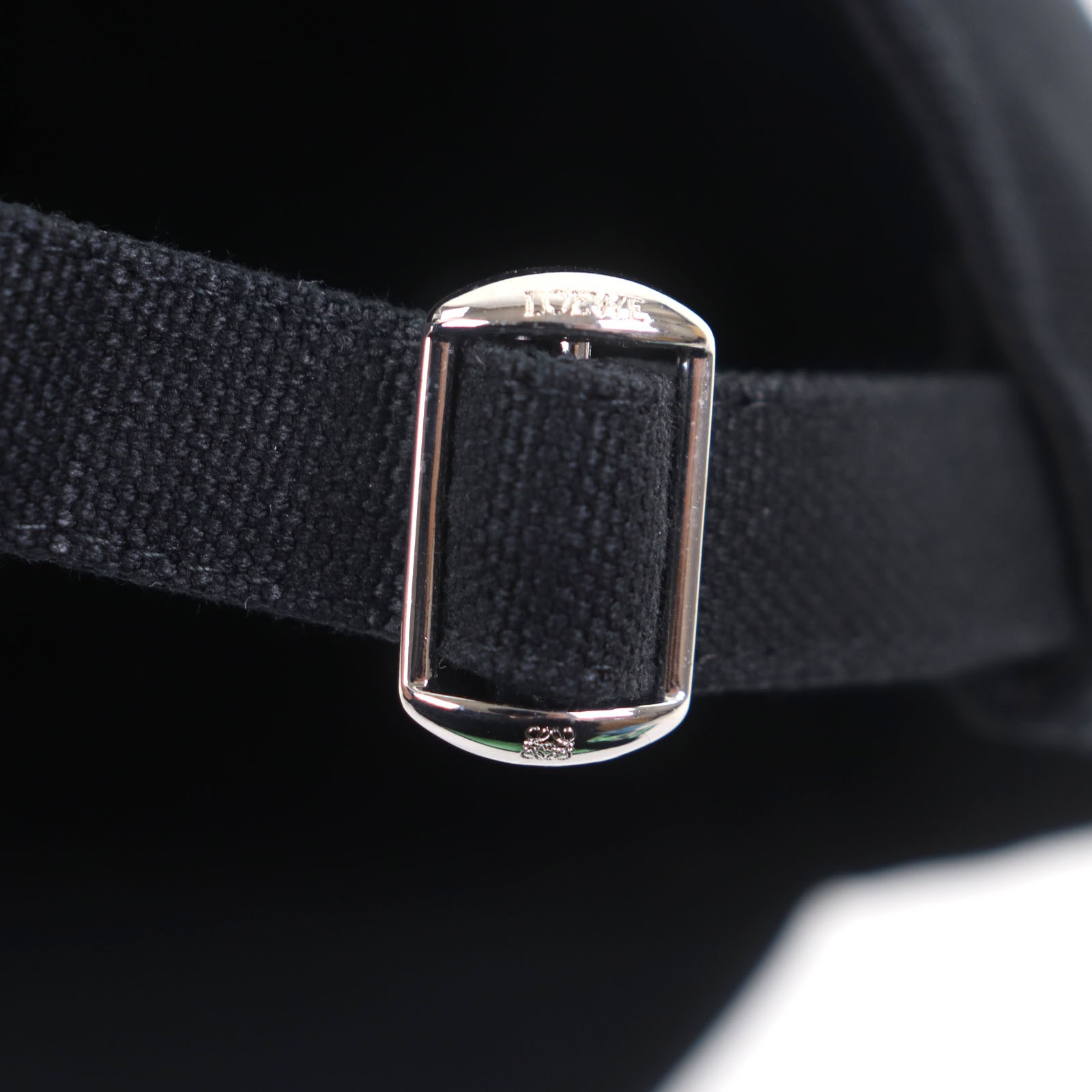 Excellent LOEWE cap Anagram Patch Baseball Hat bl… - image 9