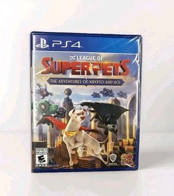 DC League of Super Pets: The Adventures of Krypto - PS4 - Brand New & Sealed!