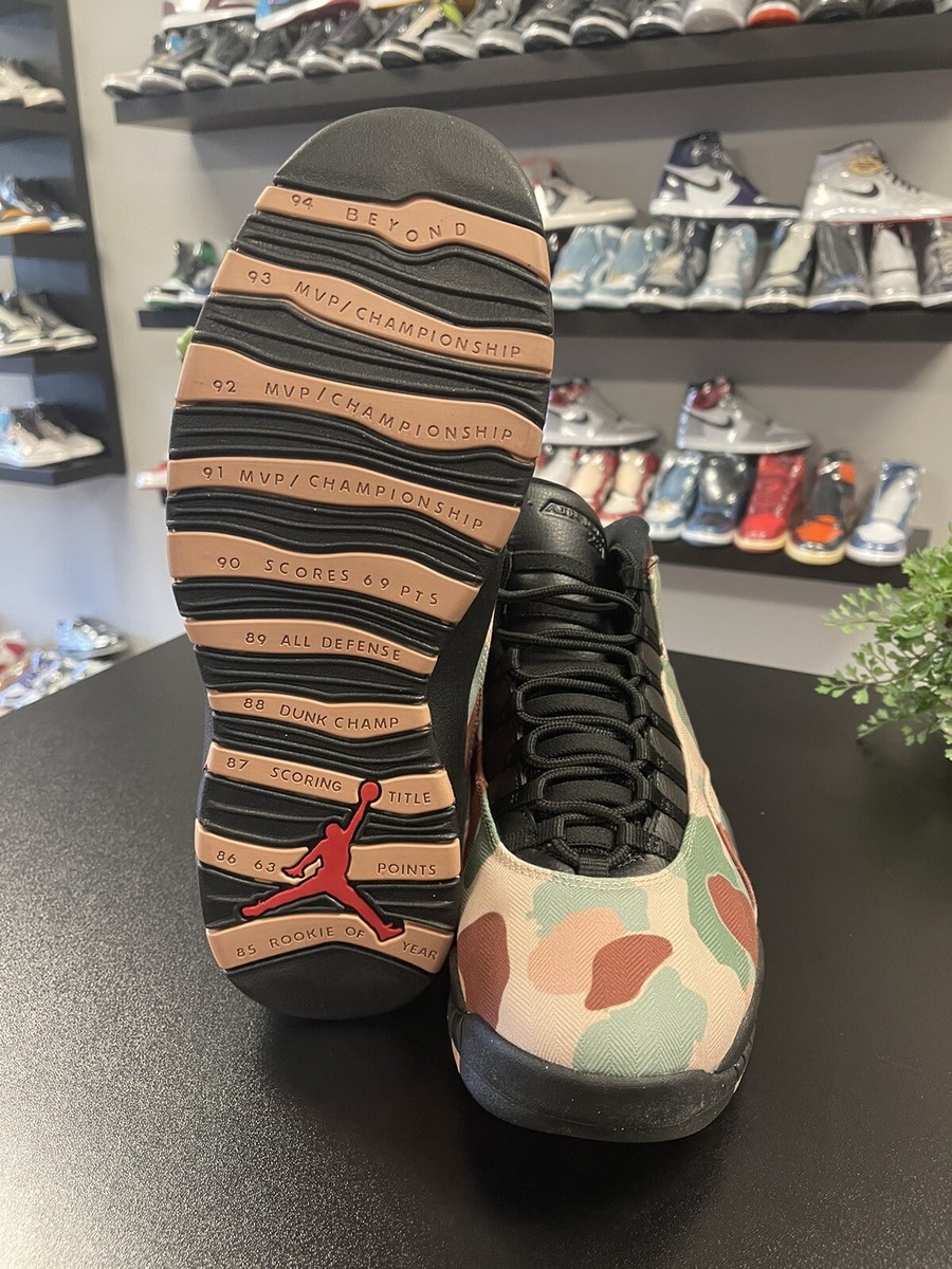 Air Jordan 10 Retro Desert Camo Size 11 310805-200 Very Clean with OG Box Size 11 - Jordan 10 Retro Desert Camo 2019 193153083584| eBay main image 4