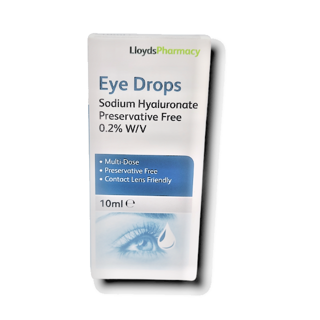 Dry Eyes Eye Drops 10ml Soothing Eye Care & Anti Redness Lloyds