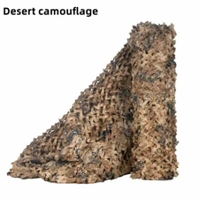 Outdoor Military Woodland Camouflage Netting Cutable Camo Net Camping Hunting