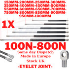 150MM-1000MM SHOCK ABSORBER 100N-800N UNIVERSAL GAS STRUT SPRING EYELET HEAD