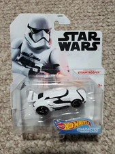 2020 Hot Wheels Star Wars Character Cars STORMTROOPER 40th EMPIRE STRIKES BACK