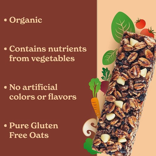 MadeGood Cookies and Creme Granola 6 Nut and Allergen Free Bars [Free Shipping] - Afbeelding 2 van 7