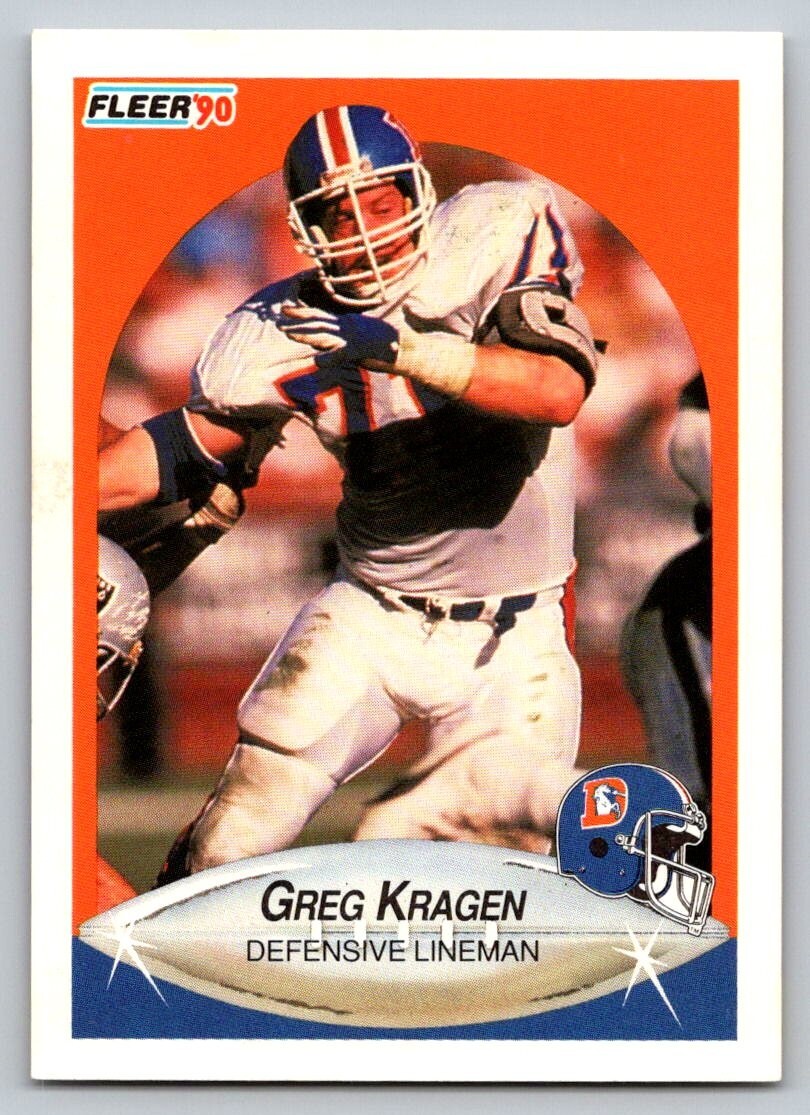 1990 Fleer - #26 Greg Kragen