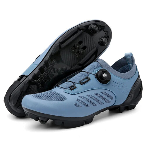 Men's Professional Mountain Flat Cycling Shoes Road Speed Racing Bicycle Sneaker - Picture 25 of 36