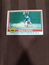 1981 Topps 1980 World Series WS #403 Philadelphia Phillies / Kansas City Royals