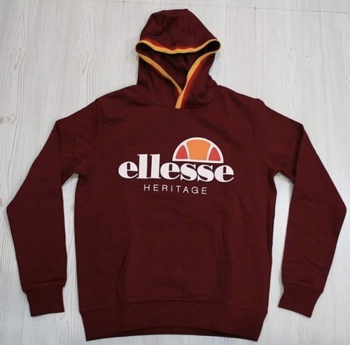 FELPA ELLESSE BORDEAUX CASUAL | eBay