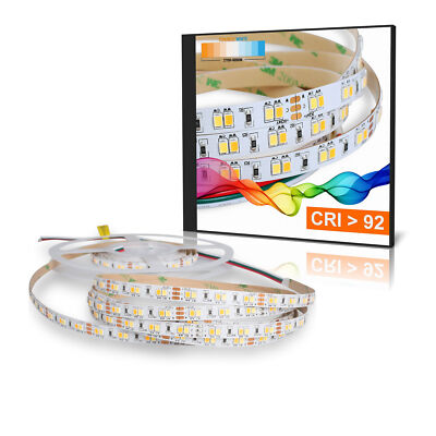 Mextronic LED Strip 2835 TUNABLE WHITE (2700-6000K) CRI 92 72W 5 Meter 24V IP20