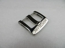 New Authentic 20mm MONTBLANC Timewalker Stainless Tongue Buckle Twin-Deck x1