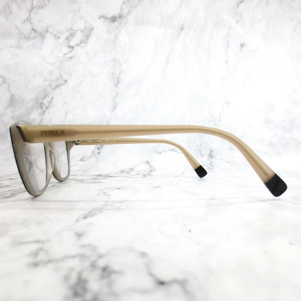 Monturas para gafas Furla Cherie cu4908k marcos negros tostados 52-15-135 Foto 3 de 4