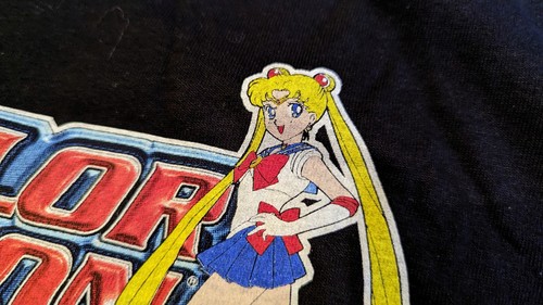 Vintage 2000 Sailor Moon Usagi Promo Anime Manga T Shirt - YOUTH 14-16 - Size L - Picture 3 of 20