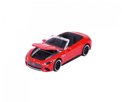 Mercedes-Benz SL63 AMG Red R232 Majorette Premium Cars 232L 1:64 Scale Toy Car