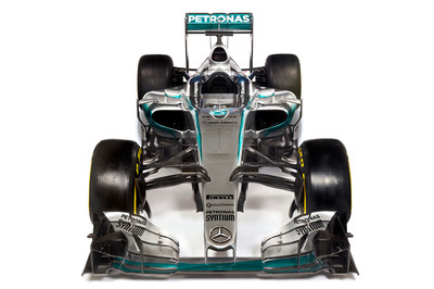 MERCEDES BENZ W06 FORMULA 1 F1 RACE CAR POSTER PRINT STYLE C 36x54 9MIL PAPER